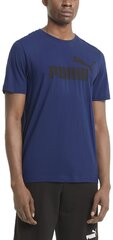 Puma T-särgid Ess Logo Tee Elektro Blue цена и информация | Мужские футболки | kaup24.ee