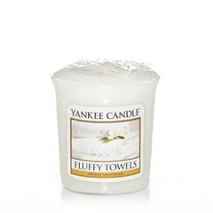 Lõhnaküünal Yankee Candle Fluffy Towels, 49 g цена и информация | Подсвечники, свечи | kaup24.ee