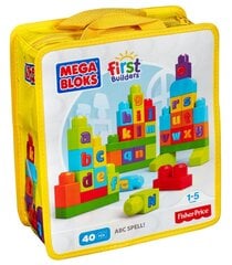 Tähestikuga klotside komplekt MEGA BLOKS, DKX58 цена и информация | Конструкторы и кубики | kaup24.ee