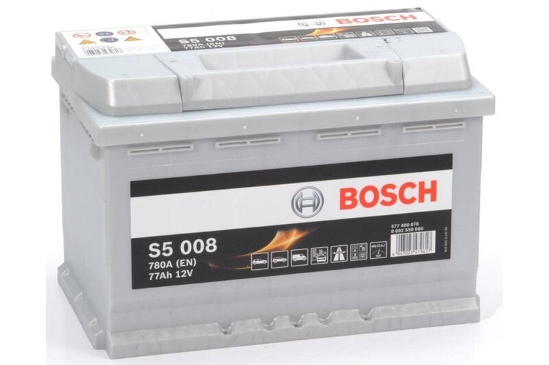 Aku Bosch 77Ah 780A S5008 hind | kaup24.ee