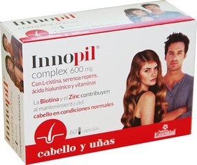 Innopil (juuksed, küüned, nahk) 600 mg, 60 kapslit. hind ja info | Vitamiinid, toidulisandid, preparaadid tervise heaoluks | kaup24.ee