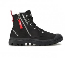 Meeste tossud Palladium Pampa Hi Outzip, must цена и информация | Кроссовки для мужчин | kaup24.ee