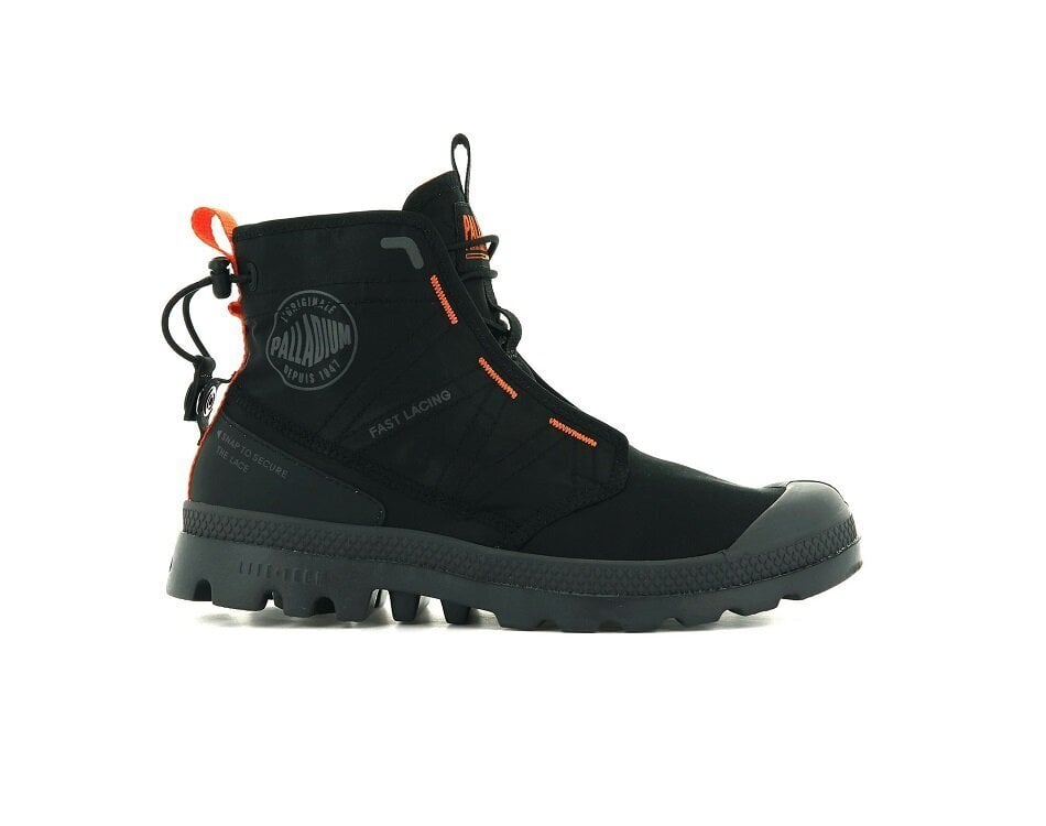 Tossud Palladium Pampa Travel lite, must hind ja info | Spordi- ja vabaajajalatsid meestele | kaup24.ee