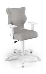 Офисное кресло Entelo Duo DC18 6, серое/белое цена и информация | Офисные кресла | kaup24.ee