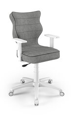 Офисное кресло Entelo Duo AT03 6, серое/белое цена и информация | Офисные кресла | kaup24.ee