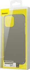 Telefoniümbris Baseus Comfort Apple iPhone 12 mini must WIAPIPH54N-SP01 hind ja info | Telefoni kaaned, ümbrised | kaup24.ee