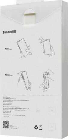 Telefoniümbris Baseus Comfort Apple iPhone 12 mini must WIAPIPH54N-SP01 hind ja info | Telefoni kaaned, ümbrised | kaup24.ee