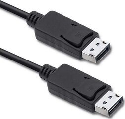 Qoltec DisplayPort v1.2 male, 3м цена и информация | Кабели и провода | kaup24.ee