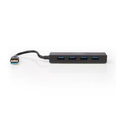 Hub USB 4 pordiga, USB 3.0 цена и информация | Адаптеры и USB-hub | kaup24.ee