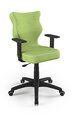 Офисное кресло Entelo Duo VS05 6, зеленое/черное