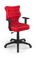 Офисное кресло Entelo Duo VS09 6, красное/черное