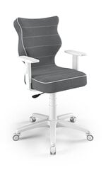 Детское офисное кресло Entelo Duo JS33 5, темно-серое/белое цена и информация | Офисные кресла | kaup24.ee