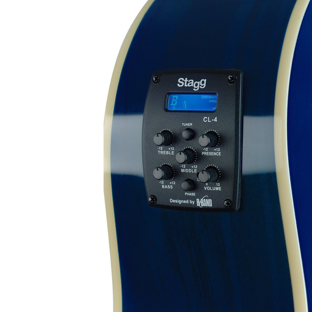 Elektro-akustiline kitarr Stagg SA35 DSCE-TB hind ja info | Kitarrid | kaup24.ee