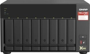 NAS STORAGE TOWER 8BAY 8GB/TS-873A-8G QNAP hind ja info | Väliste kõvaketaste ümbrised | kaup24.ee