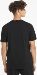 Puma T-särgid Ess Logo Tee, must цена и информация | Мужские футболки | kaup24.ee