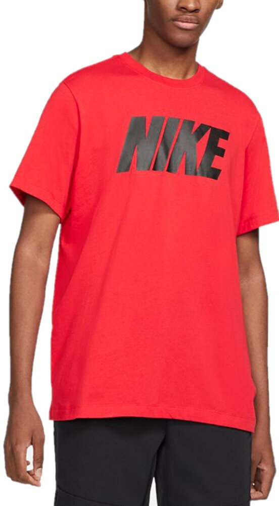 Nike T-särgid Meeste M Nsw Tee Icon Nike Block, punane hind ja info | Meeste T-särgid | kaup24.ee