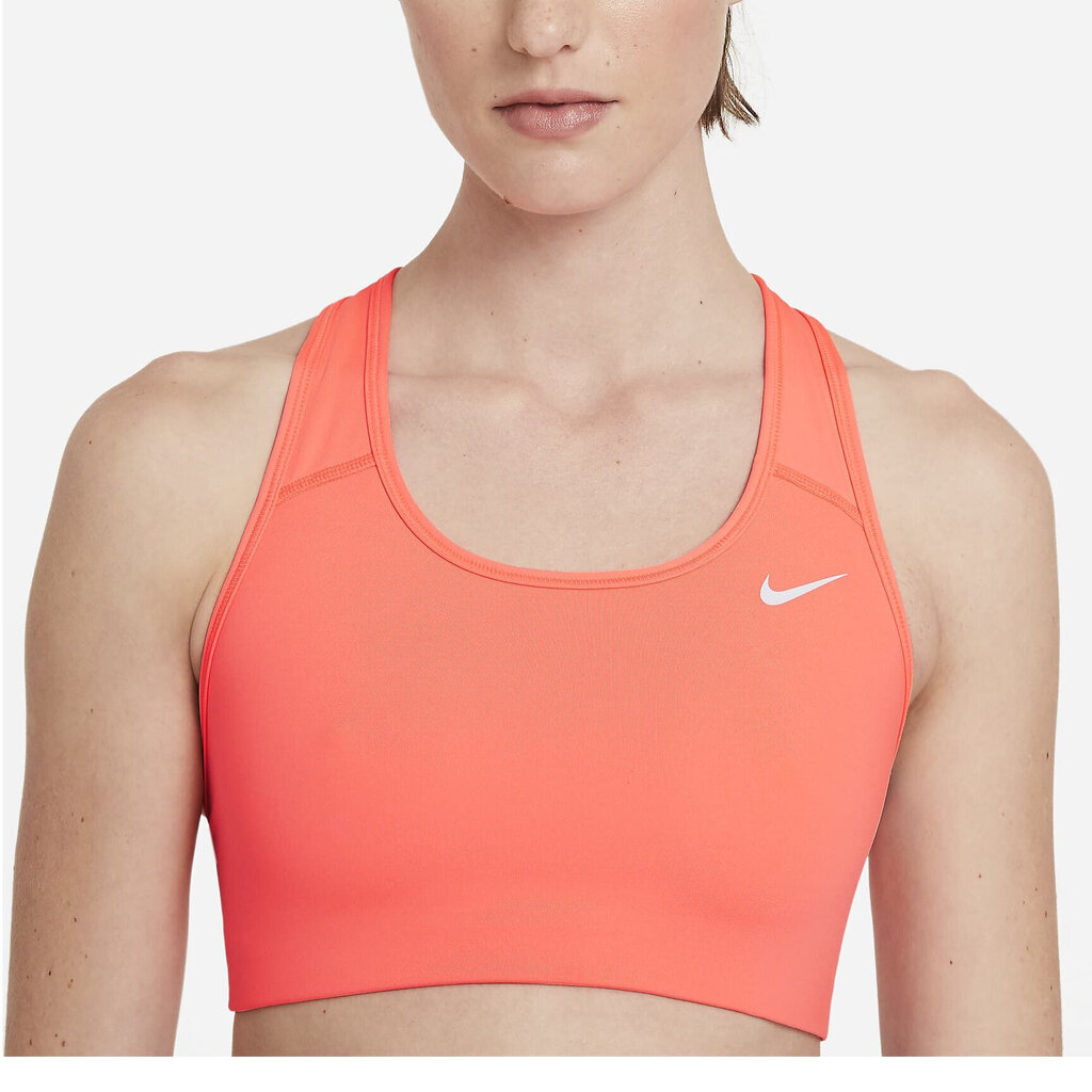 Nike Spordirinnahoidja Naistele Swoosh Bra Non Pad, bright mango hind ja info | Naiste spordiriided | kaup24.ee