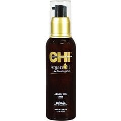 Juukseõli CHI Argan Oil Plus Moringa Oil 89 ml цена и информация | Средства для укрепления волос | kaup24.ee