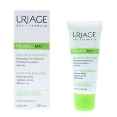 Matt näoemulsioon Uriage Hyseac Mat, 40 ml hind ja info | Näokreemid | kaup24.ee