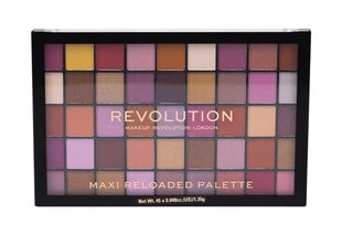 Lauvärvipalett Makeup Revolution London Maxi Reloaded Palette Big Big Love 60,75 g hind ja info | Ripsmetušid, lauvärvid, silmapliiatsid, seerumid | kaup24.ee