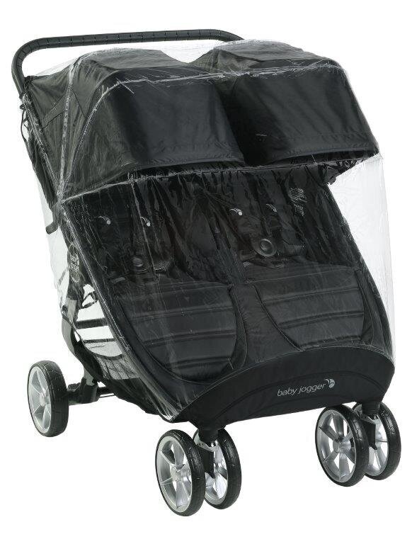 Vihmakile kaksikutekärule Baby Jogger City Mini2/GT2 Double hind ja info | Vankrite tarvikud | kaup24.ee