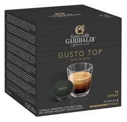 Gran Caffe Garibaldi - Gusto Top, 16 шт. Капсулы подходят для машин Dolce Gusto цена и информация | Кофе, какао | kaup24.ee