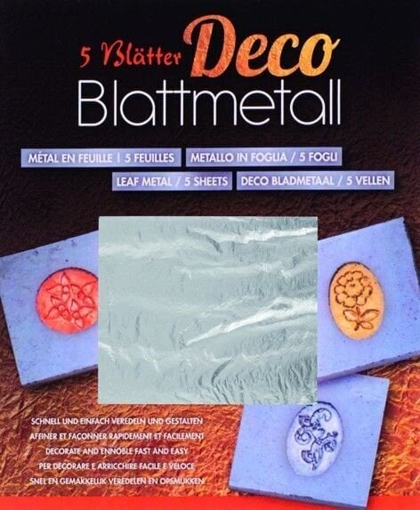 Metallfoolium HÕBEDANE, 5 lehte hind ja info | Vihikud, märkmikud ja paberikaubad | kaup24.ee