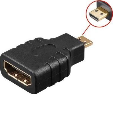 MicroConnect HDM19F19MM цена и информация | USB jagajad, adapterid | kaup24.ee