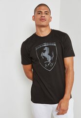 Meeste särk autospordiks Puma Ferrari Big Shield Tee цена и информация | Мужские футболки | kaup24.ee