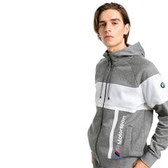 Meeste hall autospordi pluus Puma BMW MMS Hooded Sweat цена и информация | Мужские толстовки | kaup24.ee