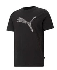 Футболка Puma Cat Basic Tee Black цена и информация | Meeste T-särgid | kaup24.ee