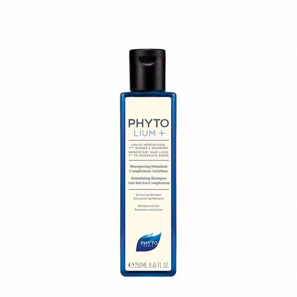 Šampoon meestele juuste väljalangemise vastu, esimeste juuste hõrenemise sümptomite korral Phyto Lium 250 ml hind ja info | Šampoonid | kaup24.ee