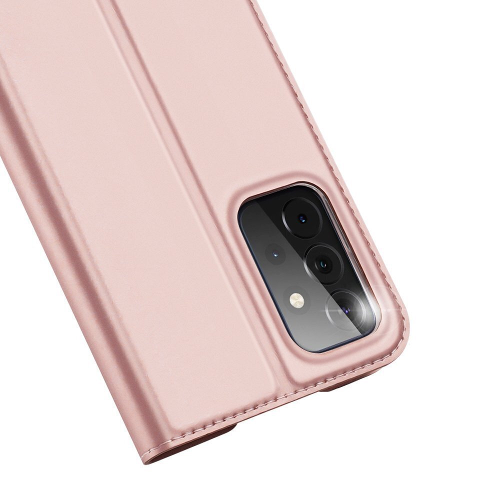 Ümbris Dux Ducis bookcase telefonile Samsung Galaxy A72, pink hind ja info | Telefoni kaaned, ümbrised | kaup24.ee