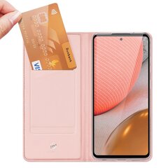 Ümbris Dux Ducis bookcase telefonile Samsung Galaxy A72, pink цена и информация | Чехлы для телефонов | kaup24.ee