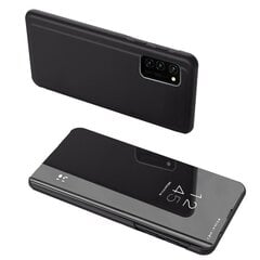 Clear View Case cover for Samsung Galaxy A72, black цена и информация | Чехлы для телефонов | kaup24.ee