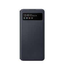 Samsung Smart View Wallet Cover A725B Galaxy A72 must EF-EA725PBEGEE hind ja info | Telefoni kaaned, ümbrised | kaup24.ee