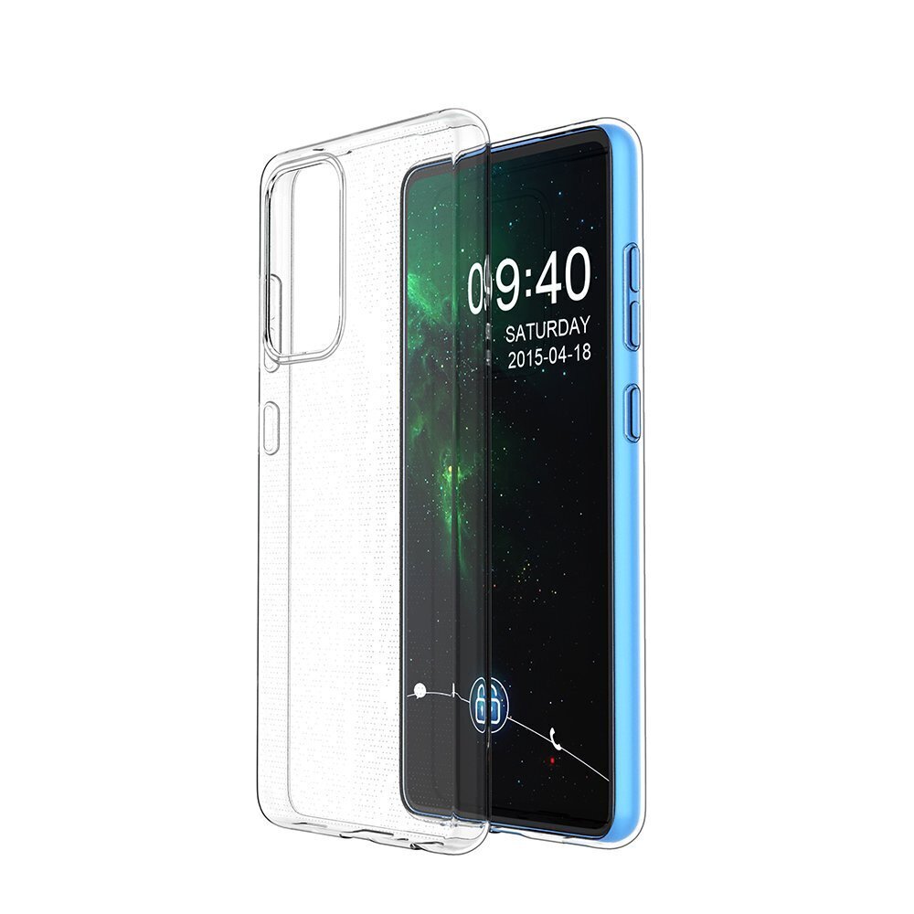 Ultra Clear 0.5mm Case Gel TPU Cover for Samsung Galaxy A52, läbipaistev hind ja info | Telefoni kaaned, ümbrised | kaup24.ee