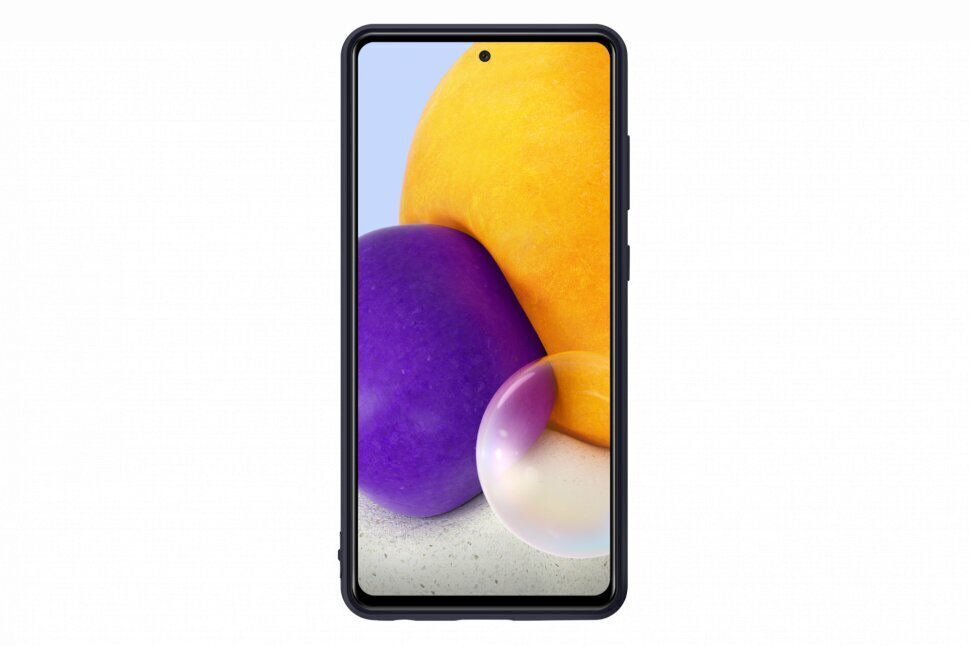 Samsung Silikoonkate A725 Galaxy A72 must EF-PA725TBEGWW hind ja info | Telefoni kaaned, ümbrised | kaup24.ee