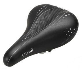 Велосипедное седло Trekking SELLE SMP 1345 FIN Foam, черное, 275x191 mm цена и информация | Седла для велосипедов и чехлы на сиденья | kaup24.ee