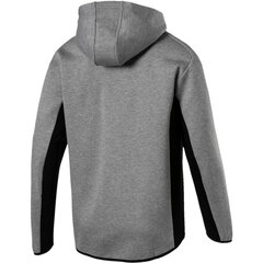 Autospordi pluus meestele Puma SF Hooded Sweat Jacket 57670703, hall цена и информация | Мужские толстовки | kaup24.ee