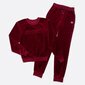 Naiste samet dressipüksid, SNP61017 Punane hind ja info | Naiste püksid | kaup24.ee