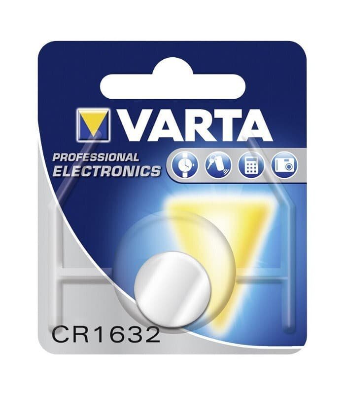 Aku Varta Electronics CR1632, 1 tk цена и информация | Patareid | kaup24.ee