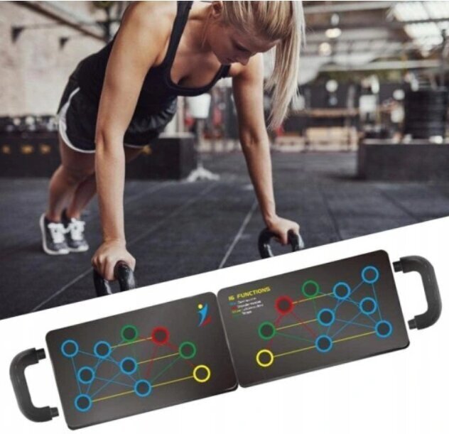 Multifunktsionaalne treeninglaud „Push-up 16in1" hind ja info | Muud sporditarbed | kaup24.ee