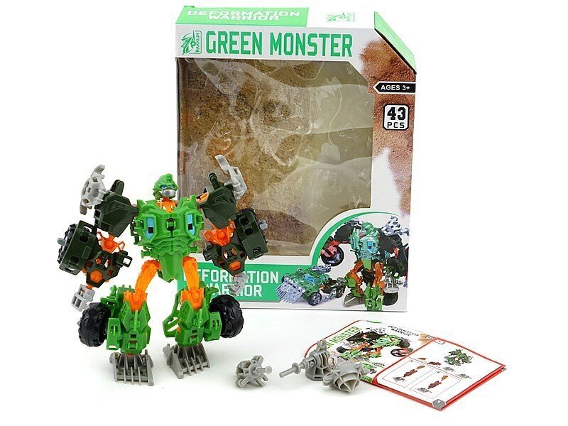 TRANSFORMER GREEN MONSTER 11769 hind ja info | Poiste mänguasjad | kaup24.ee