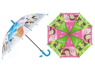 Зонтик с изображением кошки и собаки 11365 цена и информация | Аксессуары для детей | kaup24.ee