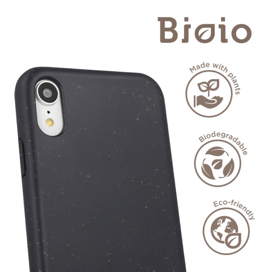 Biolagunev telefoniümbris Forever Bioio, Apple iPhone 11, must hind ja info | Telefoni kaaned, ümbrised | kaup24.ee