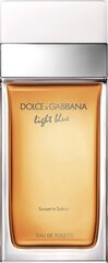 Dolce & Gabbana Light Blue Sunset in Salina EDT для женщин 50 мл цена и информация | Женские духи | kaup24.ee