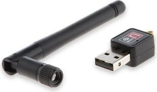Traadita WiFi-adapter Savio CL-63 (USB 2.0, traadita, 150Mbps, IEEE 802.11b / g / n) цена и информация | Адаптеры и USB-hub | kaup24.ee