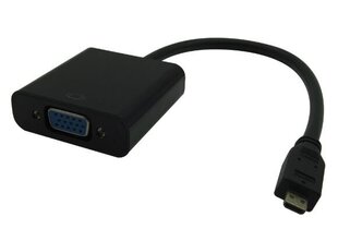 MicroConnect HDMIDVGAB hind ja info | USB jagajad, adapterid | kaup24.ee