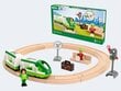 Raudteega rongikomplekt Brio, 33847 цена и информация | Poiste mänguasjad | kaup24.ee